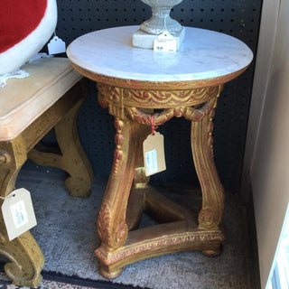 Marble Top Florentine Table