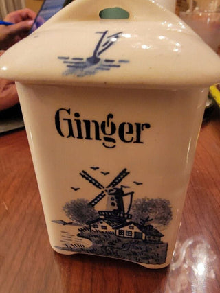 Ginger spice jar (Germany-ERNA) DNC