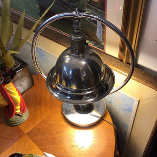 #60Authentic Art Deco Chrome Lamp