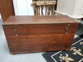 Vintage Wooden Box 20" for Brunson Surveyor Tools