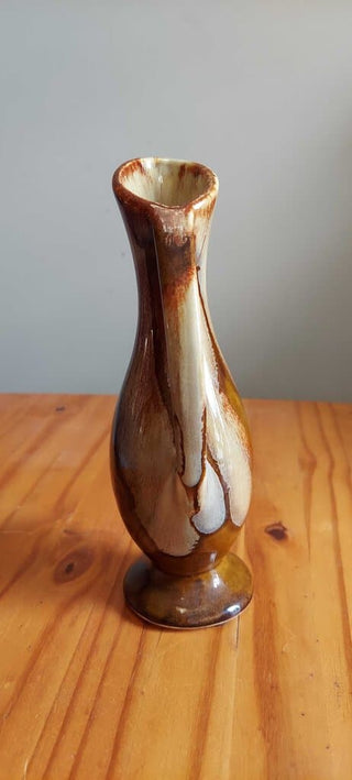 Mid-century Dryden Ozark Frontier Pottery Bud Vase Pitcher