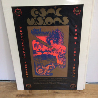 Cosmic Visions psychedelic posters expo poster