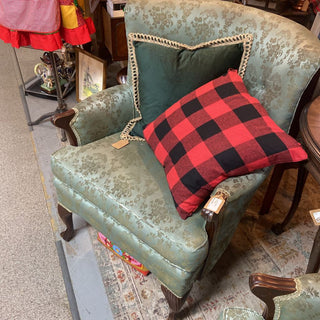 Set of Armchairs with brocade print (IN STORE PICKUP ONLY)