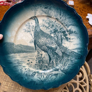 C.1910 Buffalo Pottery Turkey Plate