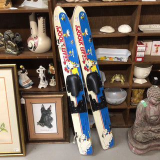 Snoopy water skis set of 2 Circa 1980