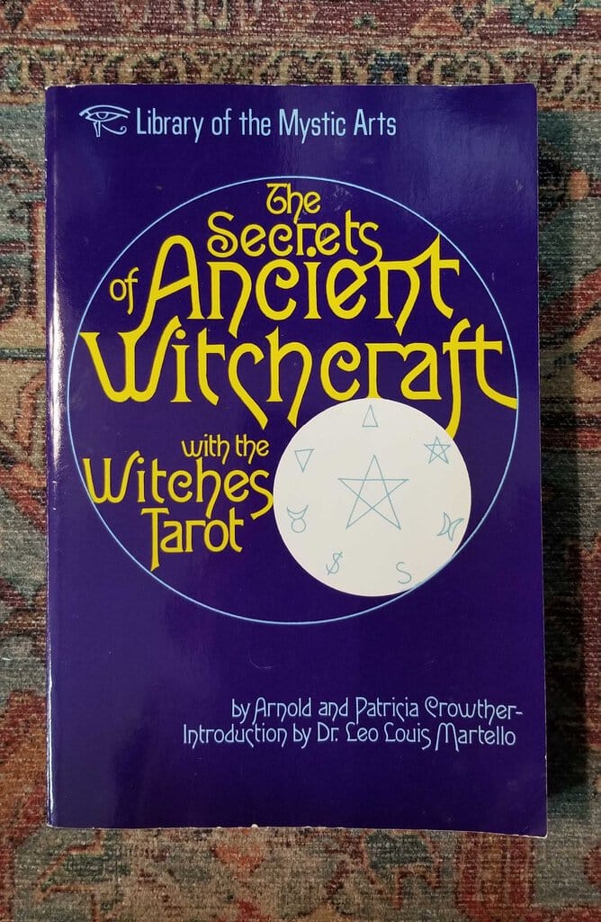 Secrets of Ancient Witchcraft with the Witches Tarot Paperback Book by Patricia Crowther 1974