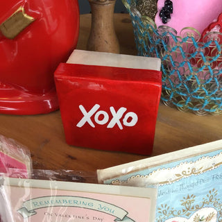XOXO Red & White Trinket Box-New