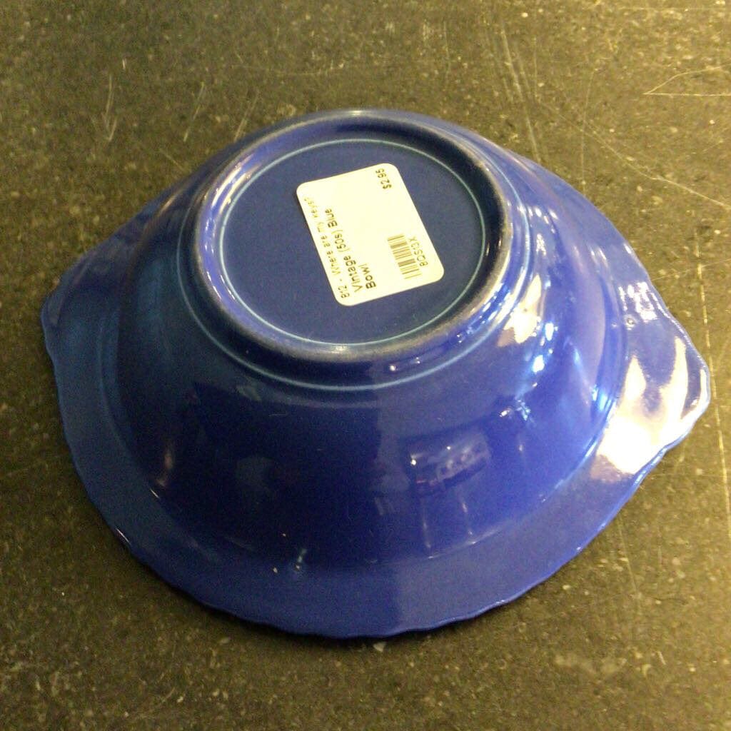 Vintage (50s) Blue Bowl