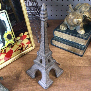 DS-Iron Eiffel Tower Bookend/Statue