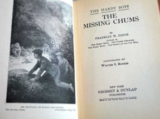 1928 The Hardy Boys the missing chums Franklin w. dixon