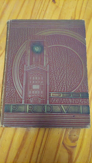 1931 Yearbook: Proviso East High School, Maywood, Illinois. Well worn.