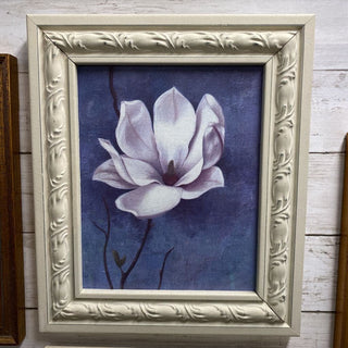 WALL ART Framed Canvas Magnolia Purple JT