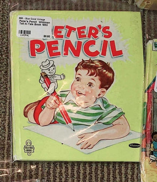 Peter's Pencil Whitman Tell-A-Tale Book 1953