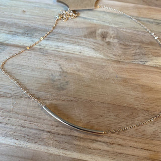 Necklace-Gold Bar