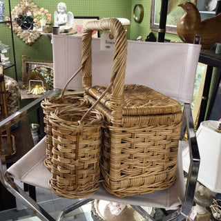 Picnic Basket with Bottle Holders (Firm)