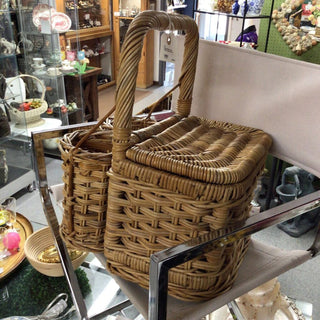 Picnic Basket with Bottle Holders (Firm)