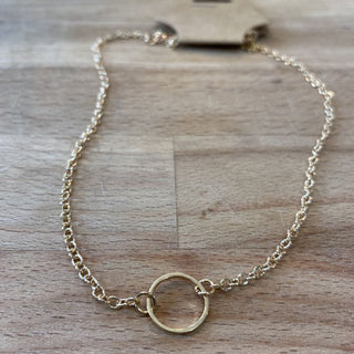 Necklace Gold Circle