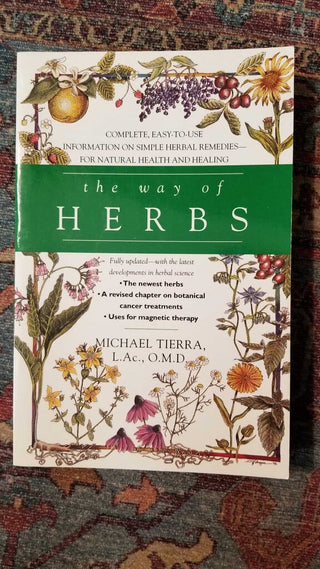 Book The Way of Herbs Michael Tierra Paperback 1998