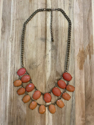 NL Coral 2-strand necklace