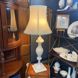 Vintage Alabaster Lamp with Lamp Shade