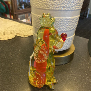 Vintage Murano Uranium Poodle