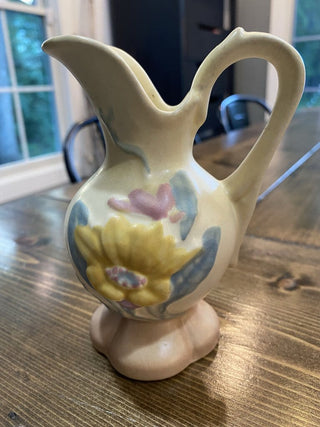 Hull Ewer Vase 5" Magnolia