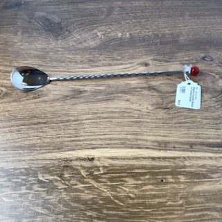 Bakelite Cocktail Spoon w/Twisted Handle, FIRM