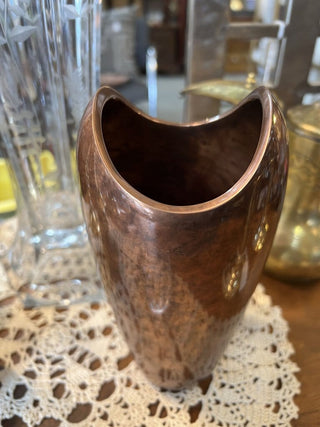 Nambe copper vase