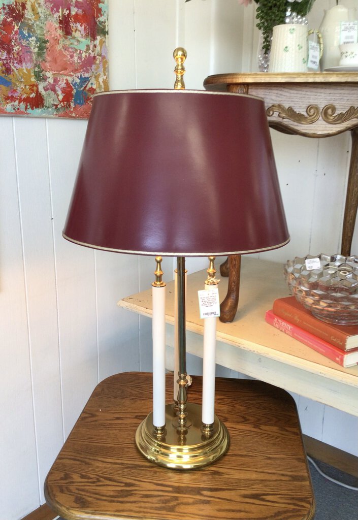 Brass and Metal 2-way Table Lamp