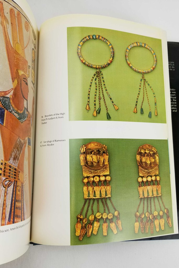 Jewels of the Pharaohs Egyptian Jewelry 1978 Hardcover Book