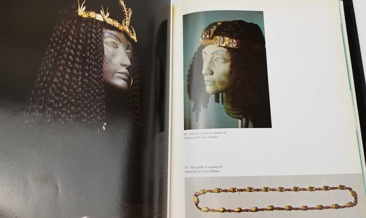 Jewels of the Pharaohs Egyptian Jewelry 1978 Hardcover Book