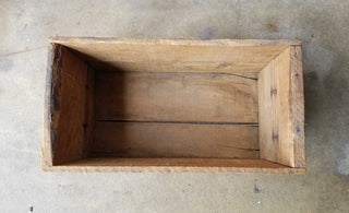 Rustic Wood Box 15x8x8 Sligo Iron Store St Louis Missouri