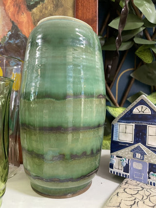 Haeger USA Vase Turquoise Green