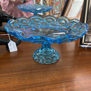 Moon and stars blue cakestand
