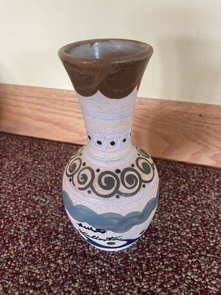 Mexican Unglazed Pottery Vase