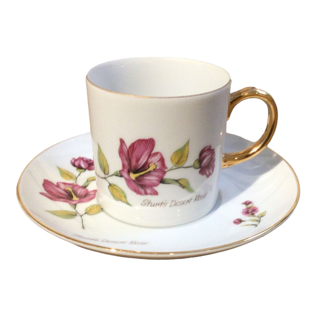 Westminster Sturts Dessert Flower cup and saucer #8