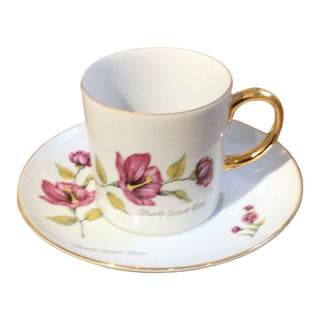 Westminster Sturts Dessert Flower cup and saucer #8