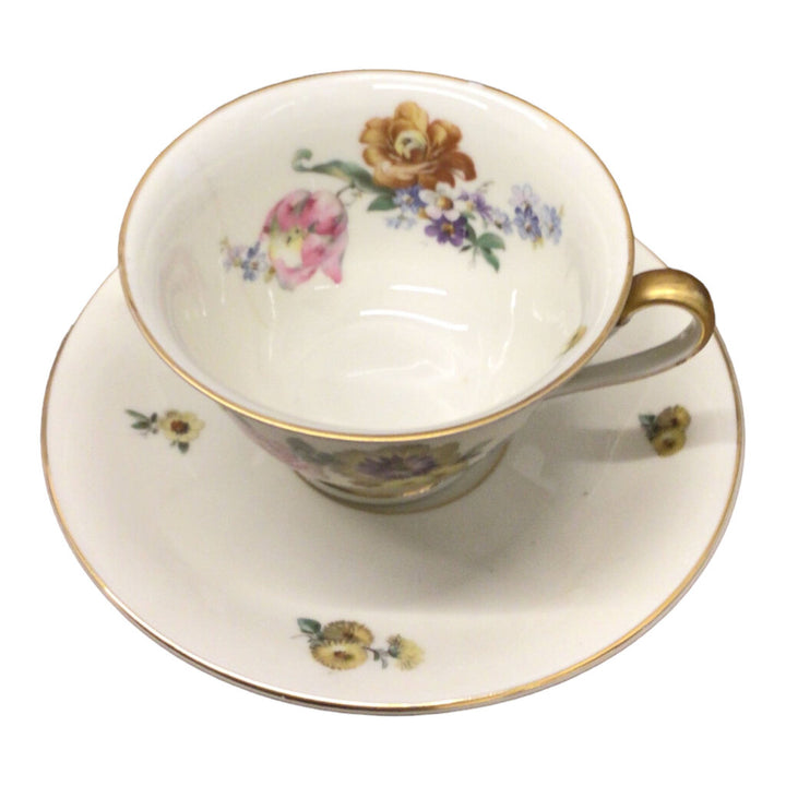 Continental Ivory cup and saucer #19