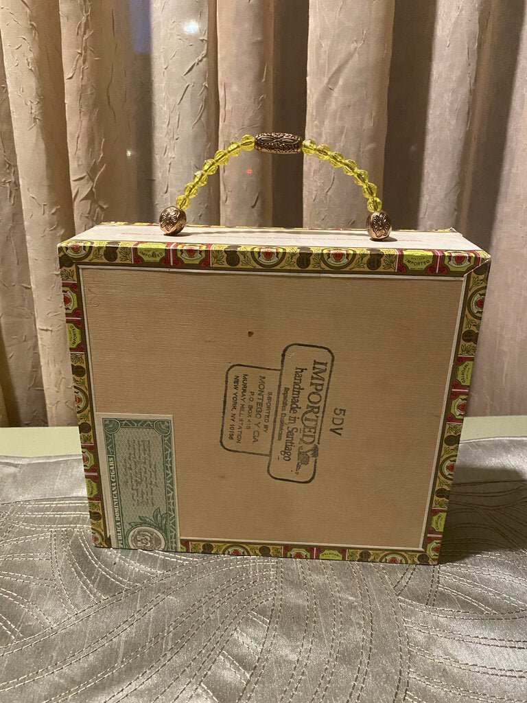 Upcycled Cigar Box Purse