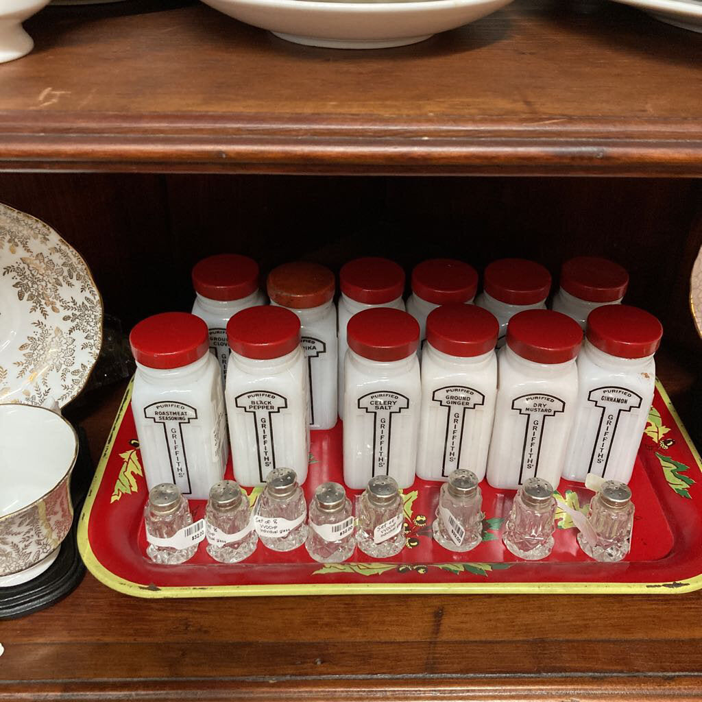 Set of Griffith's Vintage Spice Jars (set of 12) – Jackson Square