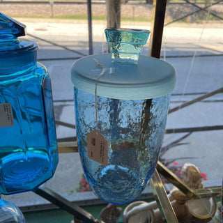 Lrg blue Empoli jar