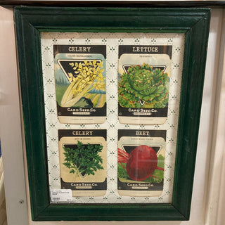 Vintage Framed Card Seeds