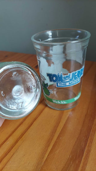 1993 Tom and Jerry Movie Welch's Jelly Glass Jar