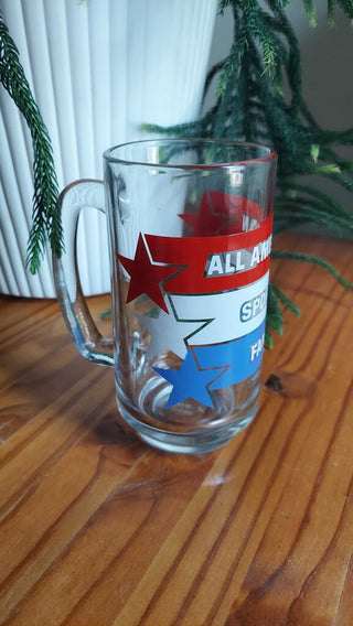 1983 - "All American Sports Fan" beer mug, by Avon