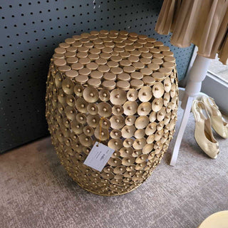 Gold Dot Drum table