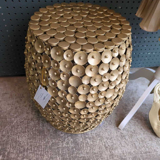 Gold Dot Drum table