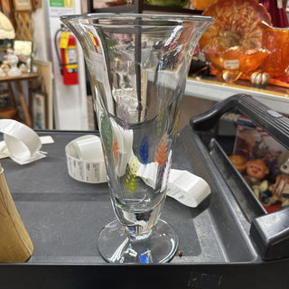 Dansk art glass vase
