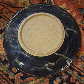 Artisan stoneware plate