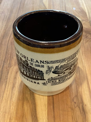 Vintage New Orleans Glazed Mug
