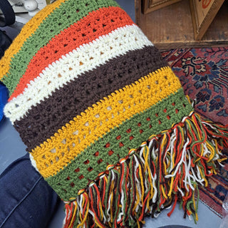Fall crochet Afghan